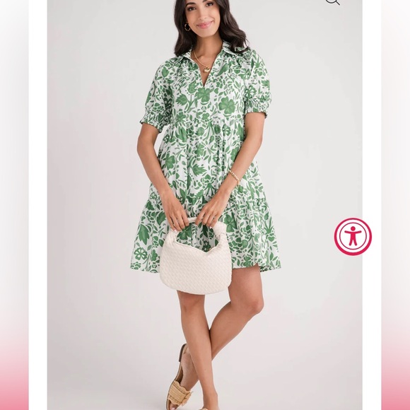 NEW💐THML Floral Print Dress Size XS - Picture 3 of 11